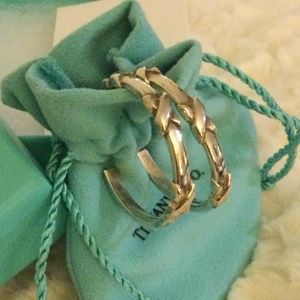 Tiffany & Co. Silver 925 Signature “X” Earrings